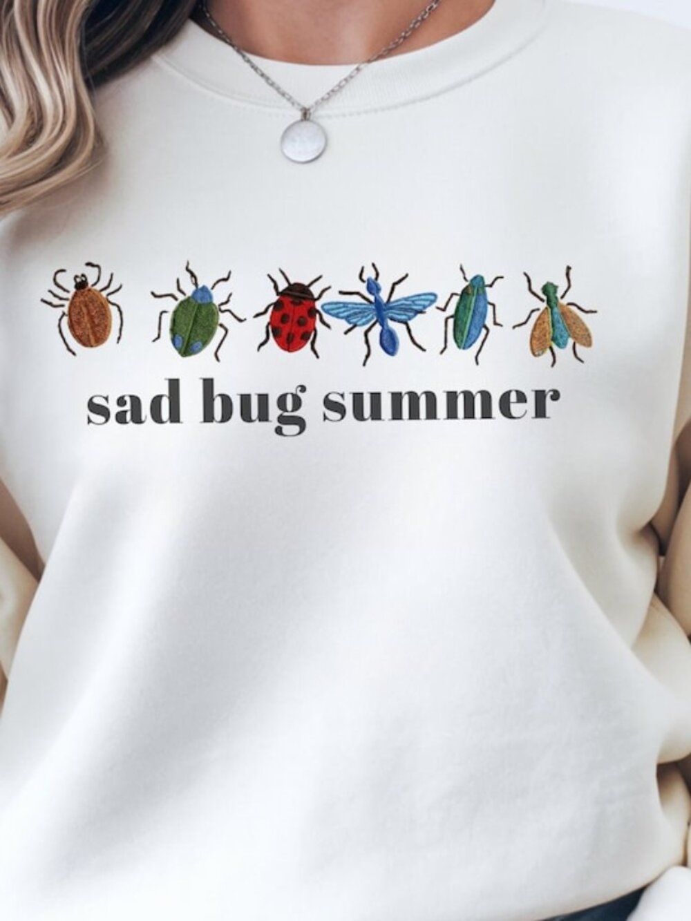 Sad Bug Summer T-Shirt, Noah Kahan Inspired Unisex T Shirt 90 - Picture 1 of 5